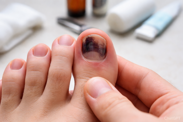 Ongle noir après un choc : combien de temps pour que ça guérisse ?
