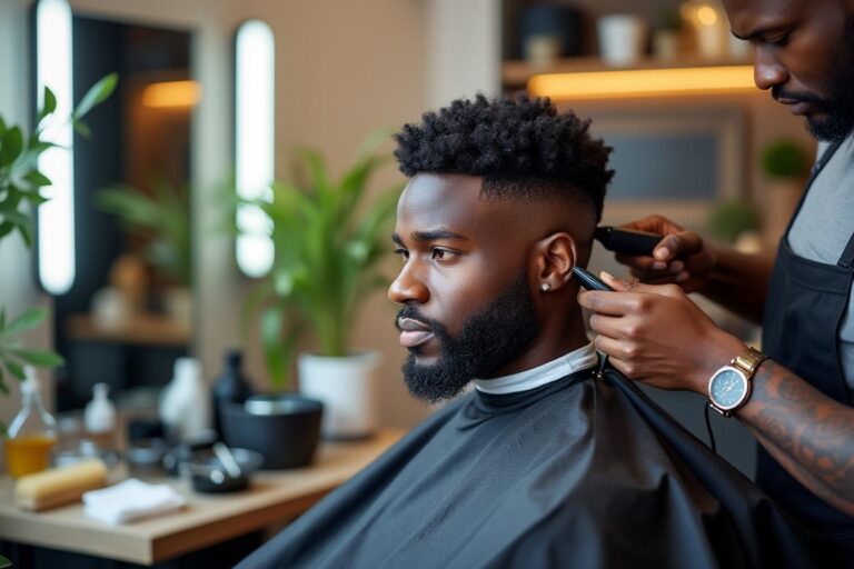 Taper hommes sur cheveux afro : conseils d’entretien pour un fondu parfait