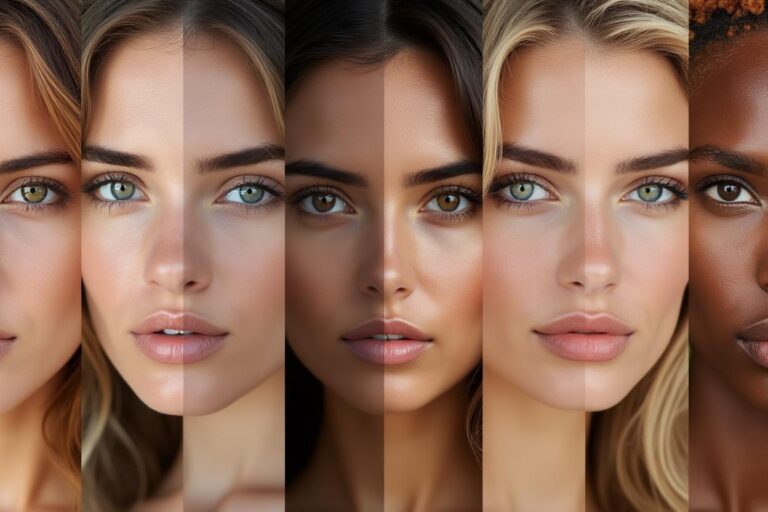 Yeux Marron verts et couleur de cheveux : les associations qui subliment